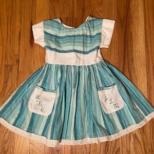 Well Dressed Wolf ABC School Dress - 2T